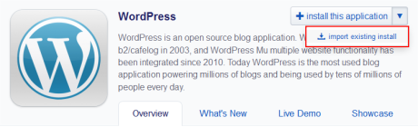 Wordpress Import